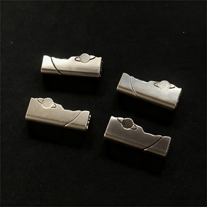 Luxus Metall Etiketten clip Graviert Benutzer definierte Marke Name Metall Schwanz <span class=keywords><strong>Tag</strong></span> für Handtaschen - Product Image 6