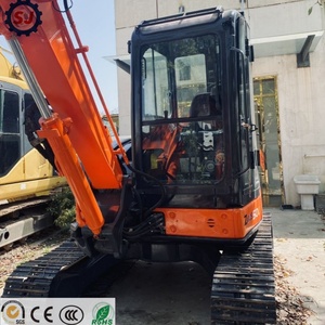 Excavadora de cadenas usada Hitachi ZX50U ZX55U-5A de 5 toneladas, original de Japón, con motor potente y sistema hidráulico para miniexcavadora. - Product Image 6