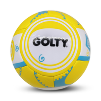 GOLTY SM-1010 Taille 5 Poids 400-440G et Circonférence 680-700MM avec panneau en PVC Ballon de football officiel pour match et entraînement, cousu à la machine