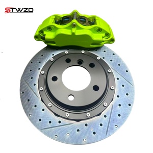 Kit de freinage 4 pistons CP5200 pour Peugeot 106 S16 <span class=keywords><strong>206</strong></span> GTI <span class=keywords><strong>RC</strong></span> 207 GTi 306 S16 – Étrier de course et rotor flottant 285 mm compatible jantes 16-17 pouces - Product Image 5