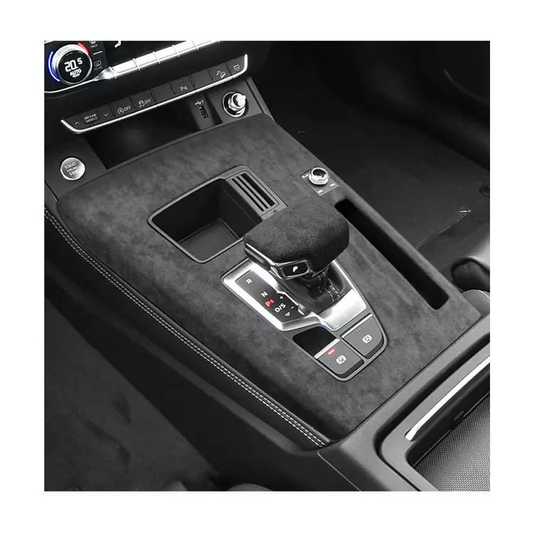 Autoadhesivo de gamuza elástica interior del coche Techo del coche ABC columna panel de la puerta banco de trabajo reemplazar