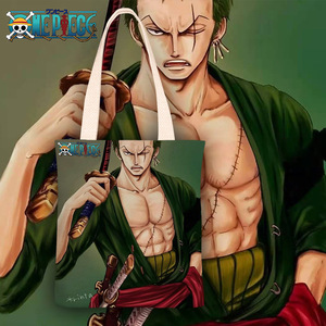 Bolsa de Lona Urbana Sencilla con Estampado por Transferencia Térmica de Anime Todo en Uno, Súper Genial, de Venta Caliente 2026, Luffy <span class=keywords><strong>Zorro</strong></span> Casual - Product Image 5