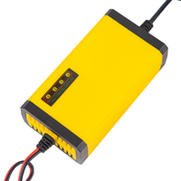 Chargeur de batterie au plomb-acide et au lithium pour moto 12V 2A avec charge rapide, entrée universelle 110-240V