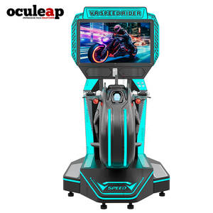 Simulador de Carreras VR 2027 Personalizable, <span class=keywords><strong>Arena</strong></span> de Juegos Interior 9D para Motocicletas, Simulador de Conducción de Montaña Rusa <span class=keywords><strong>3D</strong></span>, Máquina de Juegos Arcade - Product Image 5