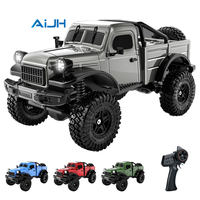 AiJH C8813 Camion RC Crawler 1:18 Modèle de camion RC à l'échelle réelle, 4 roues motrices, drift, escalade, voiture tout-terrain télécommandée