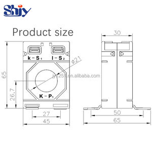 <span class=keywords><strong>Transformateur</strong></span> de courant personnalisé CT MAK 45/21 150/1A 200/1A 250/1A 300/1A 150/5A 200/5A 250/5A 300/5A Classe 1 Classe 0.5 - Product Image 6