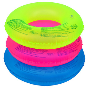 Flotador Inflable Fluorescente Grueso para Adultos, Anillo de Natación de Neón, Unisex, para Piscina y Parque Acuático, Y-48 - Product Image 5