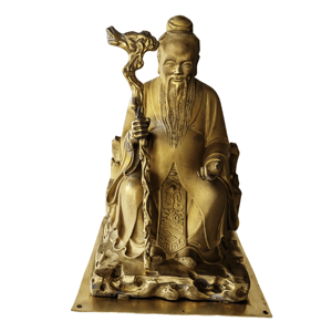 Sculptures personnalisées du Dieu du <span class=keywords><strong>Mariage</strong></span> Yuelao <span class=keywords><strong>pour</strong></span> la décoration intérieure, technique de moulage traditionnelle Feng Shui - Product Image 2