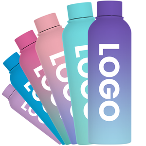 752 Portable Custom 128Oz Portable 501Ml Water Bottle Stainless Steel Custom Logo With Handle and Straw - Product Image 1