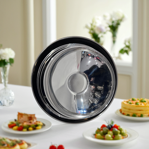 Cuenco de doble capa de acero inoxidable Yuehua duradero y de grado restaurante para USO HOTELERO 201 Material para vajilla - Product Image 3