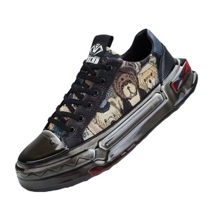 Nuevo estilo de zapatillas deportivas transpirables para baloncesto, zapatillas con diseño de malla para deportes al aire libre, zapatillas para hombre. - Product Image 4