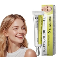 Sérum pour les yeux au rétinol en marque privée OEM, anti-âge, réparation des rides, raffermissant, élimination des cernes, soin hydratant pour les yeux