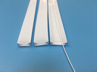 Diffuseur de tube de silicone led laiteux au néon flexible de 11*5mm
