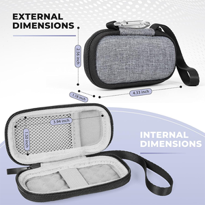 กระเป๋าเดินทางแบบแข็งสำหรับใส่เครื่องวัดอัตราการเต้นของหัวใจ ใช้งานร่วมกับ AliveCor KardiaMobile Personal EKG - Product Image 5