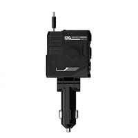 Pengisi Daya Mobil Retractable Tipe C Adaptor Pengisi Daya Aksesoris Elektronik untuk Ponsel Pilihan Multi Warna Pasokan Langsung Pabrik