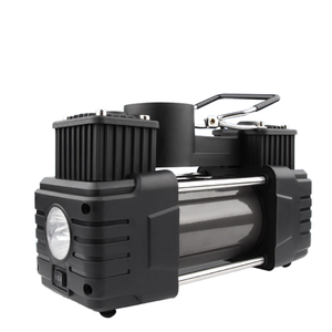 Dual-Use 12V/220V Portable High-Pressure Air Pump Multi-functional <b>ABS</b> Material for Home Car Balls MES-805 <b>ABS</b> Material Air Pump - Product Image 1