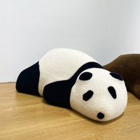 Canapé-lit pour enfants à une place, fauteuil inclinable en forme de panda géant, siège de détente amusant pour enfants, décoration d'intérieur