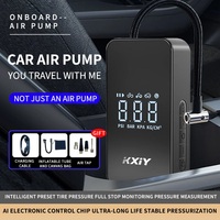Pompe de gonflage des pneus de voiture Pompe à air 12v avec batterie 6000mAh 150psi Écran numérique Bicycle Ball Air Compression Tire Inflator