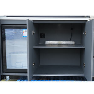 Ensemble <span class=keywords><strong>de</strong></span> cuisines <span class=keywords><strong>de</strong></span> barbecue modulaires en acier inoxydable personnalisées pour l'été, préfabriquées, pour le camping en plein air, avec bar - Product Image 6