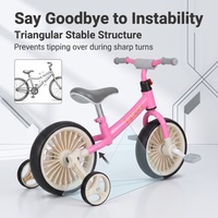 Tricycle pour enfants à marque privée, tricycle à 3 roues pour enfants, couleur et logo personnalisés, emballage pour les vendeurs en ligne, export, vente en gros