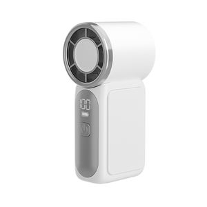 Ventilador de Mano Portátil Eléctrico 2026, 1200mAh, 5 Velocidades Ajustables, Mini Ventilador Personal con Pantalla LED Digital, Turbo Fan - Product Image 1