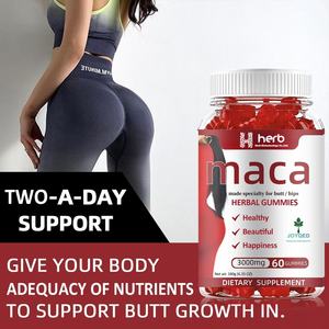 ODM/OEM Private Label Maca Root <b>Gummies</b> with Natural Peach Flavor | Drive Performance & Energy Support Maca <b>Gummies</b> - Product Image 4