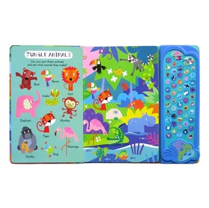 <span class=keywords><strong>Libro</strong></span> <span class=keywords><strong>de</strong></span> Sonidos Educativo Personalizado para Niños Pequeños, Juguetes <span class=keywords><strong>de</strong></span> Animales <span class=keywords><strong>de</strong></span> <span class=keywords><strong>la</strong></span> <span class=keywords><strong>Selva</strong></span>, <span class=keywords><strong>Libro</strong></span> <span class=keywords><strong>de</strong></span> Aprendizaje Musical con Luces para Bebés, Servicio OEM - Product Image 4