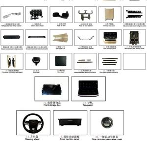 ชุดอัพเกรดภายในรถยนต์โตโยต้าแลนด์ครุยเซอร์ LC200 เป็นรุ่น LC300  ประกอบด้วยพวงมาลัย แผงหน้าปัด และคอนโซล - Product Image 2