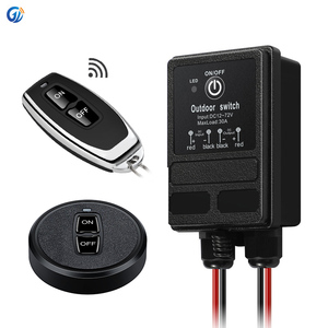 <span class=keywords><strong>12V</strong></span> <span class=keywords><strong>Relay</strong></span> chuyển đổi không dây điều khiển từ xa thiết bị chuyển mạch DC 433MHz RF mô-đun máy phát không dây và máy thu không thấm nước chuyển đổi từ xa - Product Image 1