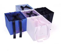 Boîte à bijoux personnalisée à double ouverture en forme de cœur, boîte à cadeaux rigide