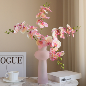 Fleurs artificielles en latex d'orchidées <span class=keywords><strong>Cymbidium</strong></span> blanches Real Touch pour la remise des diplômes ou les décorations d'Halloween - Product Image 3