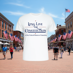 Camiseta de manga larga con estampado de Larga Vida a la Constitución de los Estados Unidos de América - Product Image 3