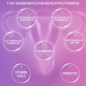 Bronson probiotique pour femmes 50 milliards d'UFC + prébiotique avec canneberge d mannose digestion saine fonction immunitaire et voies urinaires - Product Image 4