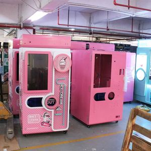 Máquina Expendedora de Conos de Helado Suave con Certificación CE, Pantalla Táctil de 32 Pulgadas, Capacidad de 20-150 Unidades, para Uso en Centros Comerciales y Supermercados - Product Image 3