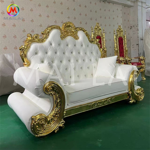 Lusso di lusso mobili per feste trono sedie per <span class=keywords><strong>eventi</strong></span> di nozze per <span class=keywords><strong>sala</strong></span> da pranzo feste - Product Image 2