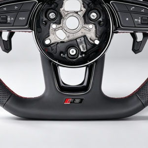 Volant personnalisé disponible pour <span class=keywords><strong>Audi</strong></span> A1 A3 A4 A5 A6 A7 A8 R8 S3 <span class=keywords><strong>S4</strong></span> S5 Q3 Q5 avec poignée sport anti-usure – Pièces de conduite - Product Image 3
