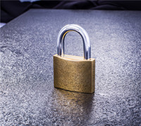 Cadenas de sécurité en laiton avec miroir, échantillon de haute qualité disponible