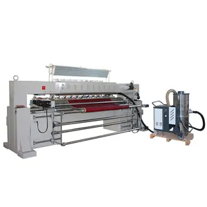 Machine professionnelle de broderie de matelassage de Perforation de tête d'aiguilles multiples