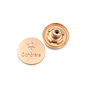 Apex Nhà Máy Cổ Điển Tùy Chỉnh 17Mm Vòng Khắc Logo Dập Nổi Kẽm Hợp Kim <span class=keywords><strong>Jeans</strong></span> Nút Và Đinh Tán Cho Denim Quần Áo Hàng May Mặc - Product Image 3