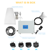 Repetidor de señal GSM para exteriores de tres bandas 900/1800/2100 MHz del fabricante de Shenzhen, amplificador 3G 4G Compatible con 5G