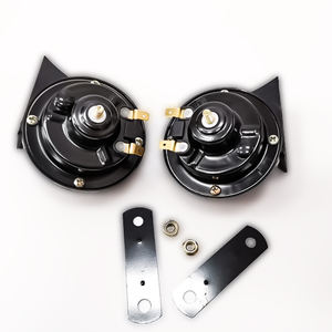 แตรรถมอเตอร์ไซค์เสียงดังมาก กันน้ำ เสียงคู่ 410Hz 510Hz แตรรถยนต์รูปทรงช้างและหอยทาก - Product Image 3