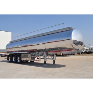 <span class=keywords><strong>Remorque</strong></span> citerne en acier à trois essieux capacité 40000L/50000L pour le transport de lait/carburant Semi <span class=keywords><strong>remorque</strong></span> de camion - Product Image 4