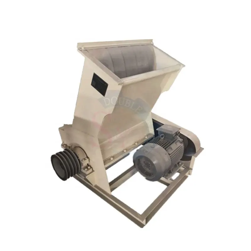 80-100 Pallets/H Industrial Automatic Waste Wooden Pallet Shredder/Old Wood Splints Coarse Breaker Shredding Machine With Nails