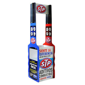 Espositore da Terra in Cartone a Forma di Bottiglia Personalizzato di Alta Qualità, Portatile, per Alimenti e Bevande - Product Image 4