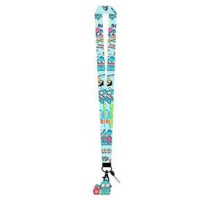 Cartoon Lovely Hangyodon Custom Trendy Anime Strap Lanyard for Keys Keychain Badge Kids ID Credit Cards Wholesale Promotional
