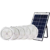 Plafonnier solaire d'extérieur moderne étanche IP65 avec télécommande pour jardin