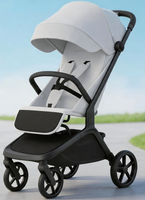 Poussette bébé Kidilo minimaliste ultra-légère, pliage à une main, portable pour avion, poussette de voyage