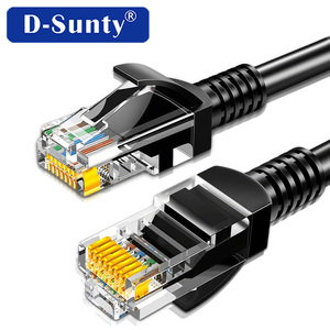Cables UTP Cat5e de Fábrica D-Sunty, Cable de Conexión RJ45, 26AWG 28AWG 30AWG, Cable de Red Cat 5e, Cables de Comunicación de Cobre Desnudo - Product Image 3
