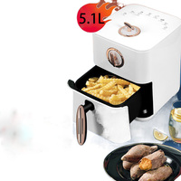 Friteuse à air électrique entièrement automatique en acier inoxydable, facile à utiliser