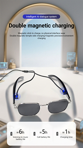 Nuevas gafas de moda con protección UV GY200 que reconocen automáticamente las gafas de <span class=keywords><strong>traducción</strong></span> para hombres AI Dialogue Think Tank gafas inteligentes - Product Image 5